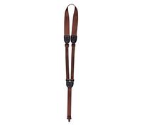 Ortega Guitars Nylon Schallloch Gitarrengurt - für Akustik Bass - Correa de nailon serie Hook - braun (OGSHK-BR)