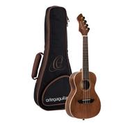 Ortega Guitars Ukelele Concierto acústico - Horizon Series - pala invertida - Gig Bag funda incluida - Nogal, Okoume (RUWN)