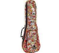 ORTEGA KUB-VP-SO Estuche para Ukeleles Soprano con Correas de hombro - Voodoo Puppet