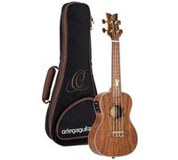 Ortega LIZARD-CC-GB Ukulele Lizard Series Concert Estuche incluido - Paldao natural