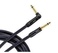 Ortega MUTEplug cable de instrumento 1/4 ", 6.3 mm recto / acodado- pvc negro 3m/0.75q, OTCI-10