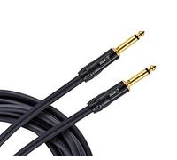 Ortega MUTEplug cable de instrumento 1/4 ", 6.3 mm recto / recto - pvc negro 6m/0.75q, OTCIS-20