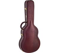 Ortega Estuche Classic Pro, Maletín, 100 mm de Profundidad, Marrón Cocodrilo