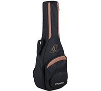 Ortega ONB44 Funda para Guitarra Pro 4/4, Negro | Para guitarras de concierto, altura 103,5 cm, ancho 37,15 cm, correa ancha para el cuello, con correas para el hombro