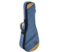 Ortega OSOCAUK-TE-OC | Para ukelele soprano, altura 67,5 cm, ancho 23 cm, con correas de hombro, OSOCAUK-TE-OC