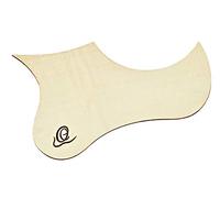 Ortega owptb de FMA flamed Maple Pickguard para ukelele tenor y barítono