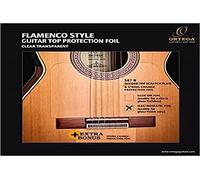 Ortega Pick Guard Divided Top Plate & Bridge -Transparente / Reutilizable, OERP-FLAM2