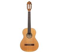 Ortega R122L-3/4 - Guitarra de concierto de 3/4, acabado brillante, incluye funda