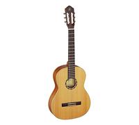 Ortega R131 - Guitarra clásica (cedro y caoba, tamaño 4/4), color negro