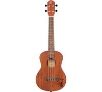 Ortega RU5 mm-TE - Ukelele tenor con parte superior de caoba y cuerpo de Sapele en acabado satinado, 18 trastes, Marrón