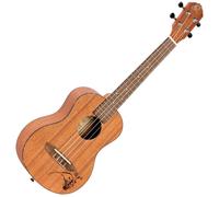 Ortega RU5 mm-TE - Ukelele tenor con parte superior de caoba y cuerpo de Sapele en acabado satinado, 18 trastes, Marrón