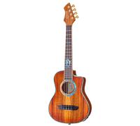 Ortega 30th Anniversary Series RUHZ30TH-BW Electro-Acoustic Tenor Ukulele with Gig Bag