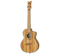 Ortega Guitars Ukelele Tenor electro-acústico - Serie Bambú - incluye Gig Bag Deluxe - bambú (RUNAB-TE)