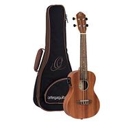 ORTEGA Ukulele Timber Series Concert Preamp Estuche incluido - Sapeli natural, RFU11SE