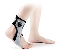 Ortesis De Caída del Pie,Tobillera Estabilizadora,Soporte De Fijación De La Plantilla,Férula para Tobillo,Soporte De Tobillo Ajustable para Entrenamiento De Rehabilitación Left Foot,XL