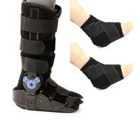 Ortesis for fracturas Bota for caminar Soporte for tobillo Pie antideslizante con articulación de tobillo Soporte fijo Férula for fascitis plantar Tobilleras for aliviar el dolor por presión(S)