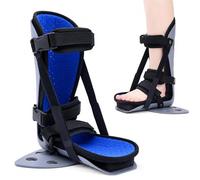 Órtesis para Caída del Pie Soporte de Tobillo Férula para Fascitis Plantar y Tendón de Aquiles Férula Nocturna Ajustable para Caminar y Corrección de Varo Valgo(L)