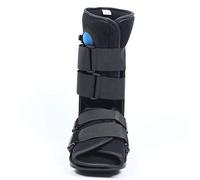 Órtesis para fractura de férulas articulares, botas cortas para caminar con fracturas, para fracturas de pie y tobillo, zapatos para rehabilitación de esguinces-black-M