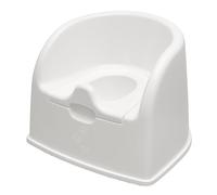 Orthex Asiento para orinal | Blanco | Entrenamiento de inodoro de plástico duradero fácil de limpiar | Baño para niños, niñas, niños | Sin BPA | 10 años de garantía | Largo 37 x ancho 35 x alto 29 cm