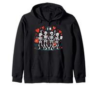 Ortho Squad Skeleton Halloween Enfermera ortopédica RN Sudadera con Capucha