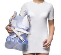 Ortho-T Camiseta Underbust, Corrección Ortopédica Antibacteriana y Transpirable del Busto o Corsé, sin Costuras en caderas y hombros, Blanca, Talla XS