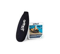 Ortho-T Funda impermeable de neopreno para escayola con protección contra el agua, ideal para adultos y niños, color negro, talla XS