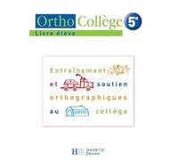 Orthocollège 5e: Livre de l'éléve