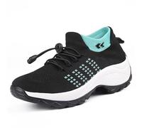 Orthofit - Zapatos Ortopédicos para Mujer, Zapatillas Tenis Ligeras de Malla Transpirable Ultra Cómodas para Caminar sin Cordones (Color: E, Talla: 42)