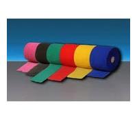 Orthomed Color crepe adherente en diferentes colores, vendaje elástico cohesivo - 20 x 10 cm (rojo)