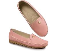 Orthopedic Leather Shoes for Women-Best Rated Orthopedic Shoes for Women Lightweight (Pink,41)