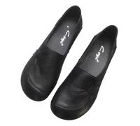 Orthopedic Loafers Shoes for Women Stylish Orthopedic Leather Loafers Dress Sneakers Casual Slip on Shoes for Women Comfortable Lightweight Round Toe Slip on Flats Anti Slip Shoes