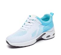 Orthopedic Running Shoes for Women - Arch Support, Breathable Mesh Sneakers for Walking, Gym, Fitness (Blue,35)
