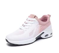 Orthopedic Running Shoes for Women - Arch Support, Breathable Mesh Sneakers for Walking, Gym, Fitness (Pink,33)