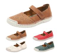 Orthopedic Shoes for Women UK Breathable Wide Fit Mary Jane Trainers with Arch Support Women's Comfort Walking Shoes,Woven Lightweight Orthopedic Sneakers with Soft Sole,Stretch Fit Diabetic Trainer