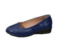 Orthopedic Shoes Women Light Damen Schuhe Laufen Damen Turnschuhe Schwarz Slip an Sneaker Summer Wanderschuhe mit leichter Orthopädischen Plattform und Komfortable erhöhte Dämpfung and Füße, azul, 41