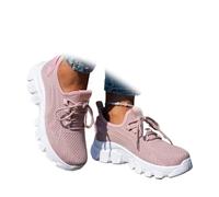 Orthopedic Sneakers for Women 2025 Womens Running Shoes Tenis Walking Gym Sneaker Fashion Workout Atheltic Slip On Sport Shoe, rosa, 40 EU