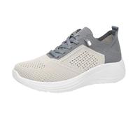 Orthopedic Sneakers for Women UK Womens Slip On Walking Running Shoes Mesh Breathable Lightweight Casual Orthopedic Trainers for Women UK Spring Summer Sport Shoe Ladies Wide Fit Barefoot Trainer