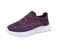 Orthopedic Trainers For Women UK,Lightweight Non Slip Wide Fit Sneaker,Ladies Achilles Tendonitis Support Walking Shoes,Soft Sole Breathable Shoes,Slip On Arch Support Trainer,Mesh Up Athletic Sneaker