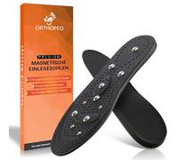 ORTHOPEO© Plantillas Ortopédicas Magnéticas Hombre - Masaje y Acupresión - Alivio del Dolor de Pies y Espalda - Plantillas Cómodas para Caminar a Diario