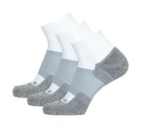 OrthoSleeve Calcetines para diabéticos y neuropatía (paquete de 3), Blanco Qtr Crew, Medium