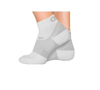 Orthosleeve FS4 - Calcetines ortopédicos para fascitis plantar, dolor de talón y arco, hinchazón, fatiga del pie, talla XL, color blanco