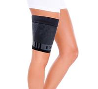 Orthosleeve® QS4 - Funda de compresión para muslo | exclusiva tecnología de compresión de 4 zonas® | Banda ITBS integrada | Quad, isquiotibiales, terapia de fatiga de piernas y alivio | Correa ligera | Aumenta la circulación | Garantía de 30 días