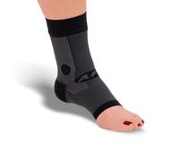 OrthoSleeve - Tobillera de compresión para tendinitis de Aquiles, tobillos hinchados, tobillos dolorosos, mejora el equilibrio y ayuda a prevenir caídas. Talla grande, derecha, color negro