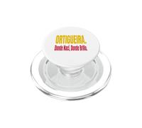 Ortigueira Orgulloso Diseño Textual PopSockets PopGrip para MagSafe