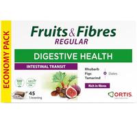Ortis Cubos masticables de frutas y fibra - 45 Eco Pack