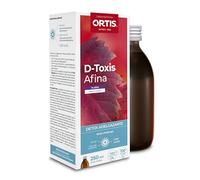 Ortis - D-toxis Afina 250 ml - Detox Adelgazante - Complemento Alimenticio que Ayuda a Perder la Grasa Acumulada - Ayuda a la Dieta - Desintoxicación - 100% Natural a Base de Café Verde