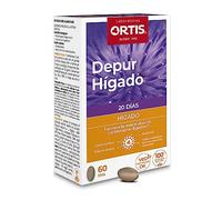 Ortis - Depur Hígado 60 Comprimidos - Complemento Alimenticio que Favorece la Desintoxicación Del Hígado y al Bienestar Digestivo - Comfort Digestivo - 100% Natural a Base de Cardo Mariano