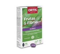 Ortis Fruits & Fibres Regular Tránsito Intestinal 30 comprimidos