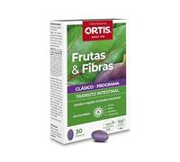 Ortis Fruits & Fibres Regular Tránsito Intestinal 30 comprimidos