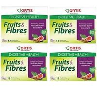Ortis Ortisan Natural Laxante Frutas y Cubos de fibra, nuevo sabor - RHUBARB/TAMARIND/FIG